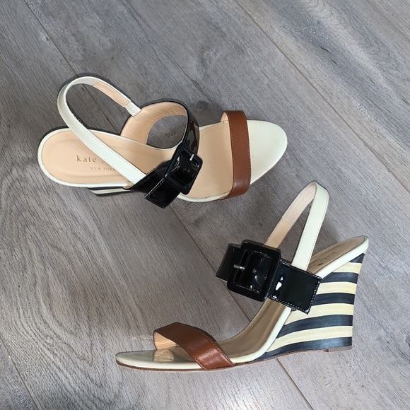 Kate Spade Colour Block Sandal Size 7 - Picture 1 of 10
